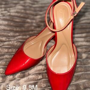 Jessica Simpson Red Heels Classic Design